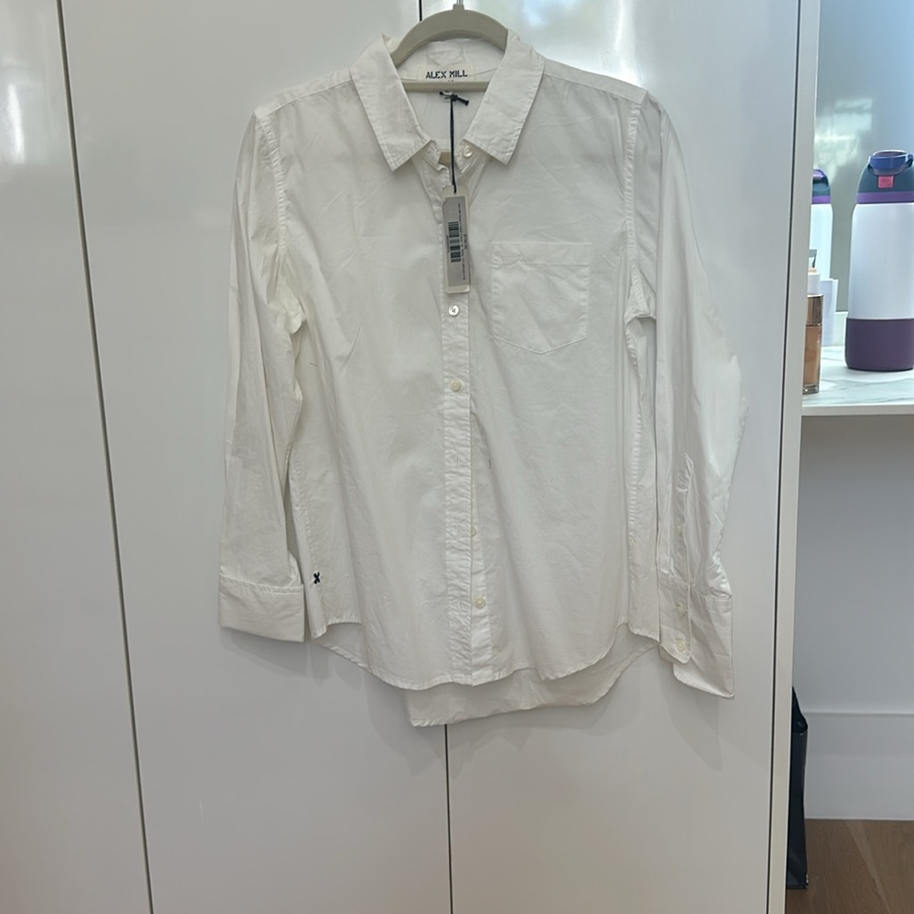 Alex Mill Wyatt Shirt‎ NWT SIZE MEDIUM - Picture 3 of 8